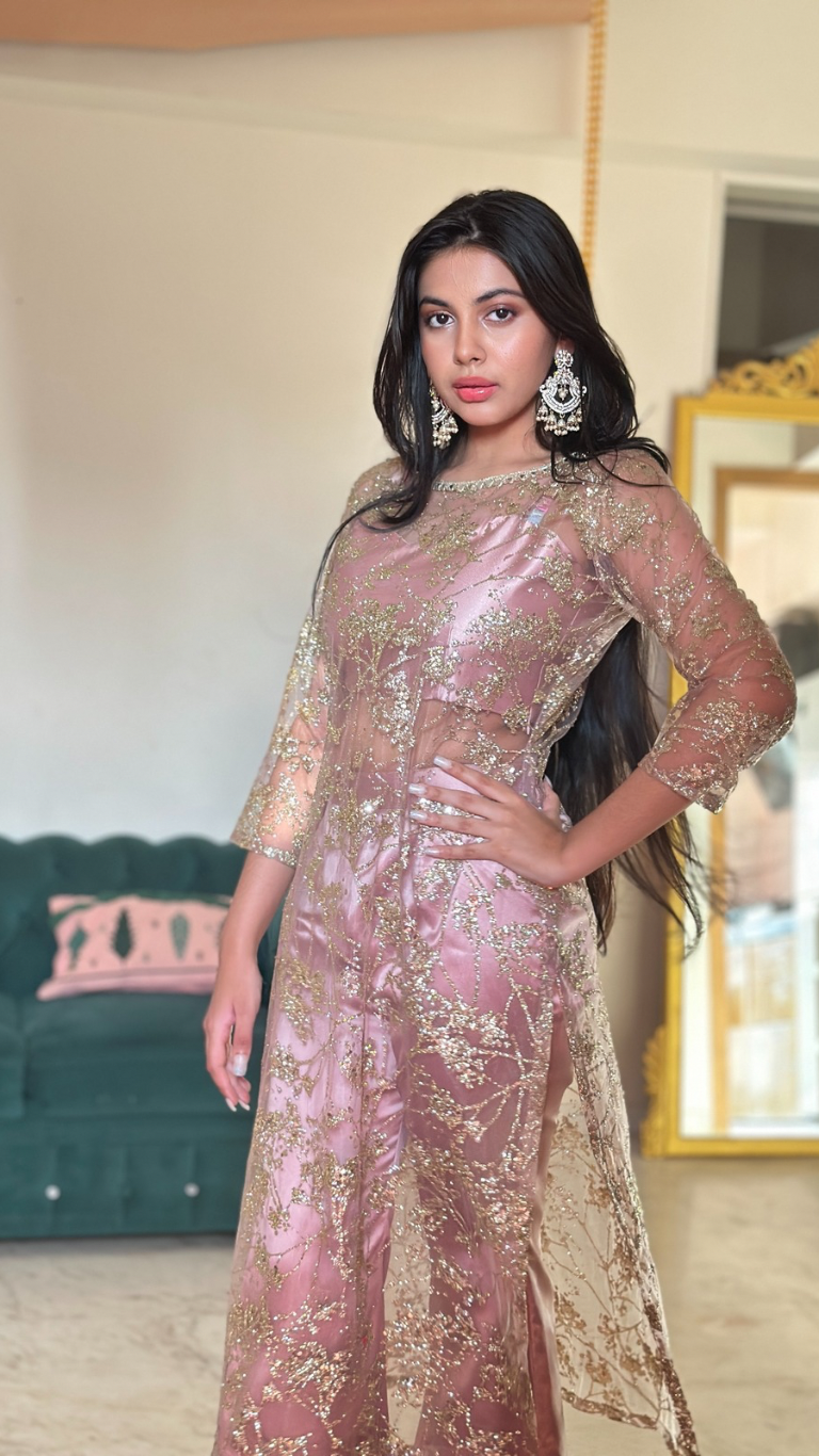 Shimmer kurta set