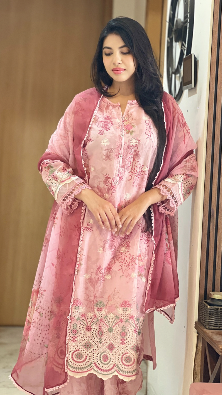 Pakistani embroidered suits