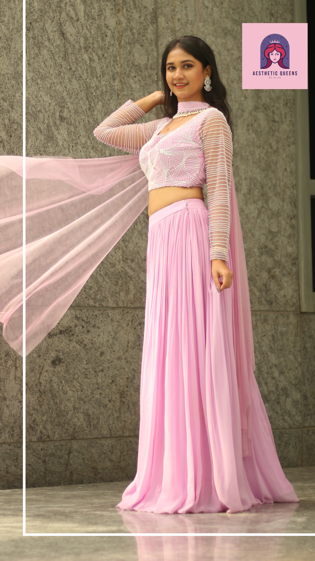 Pearl lehenga set