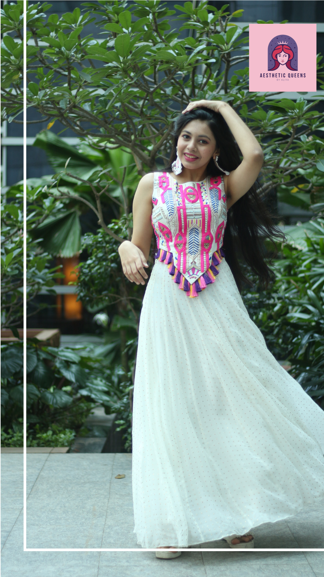 Fusion skirt and top
