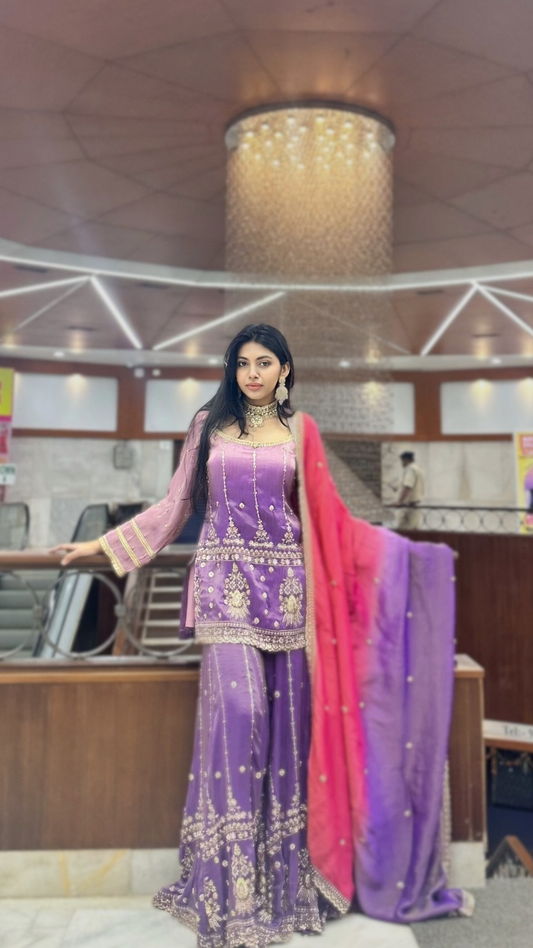 Noorani sharara set