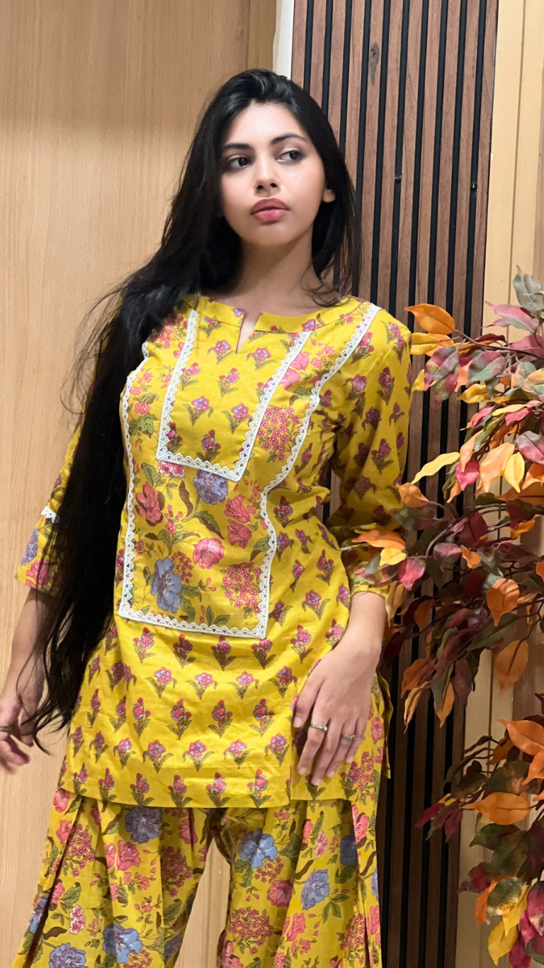 Alia farsi shalwar set