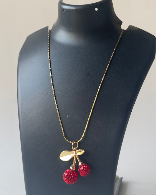 Cherry necklace