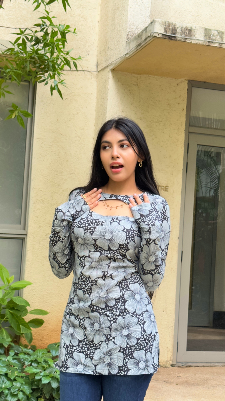 HUDA cotton kurti