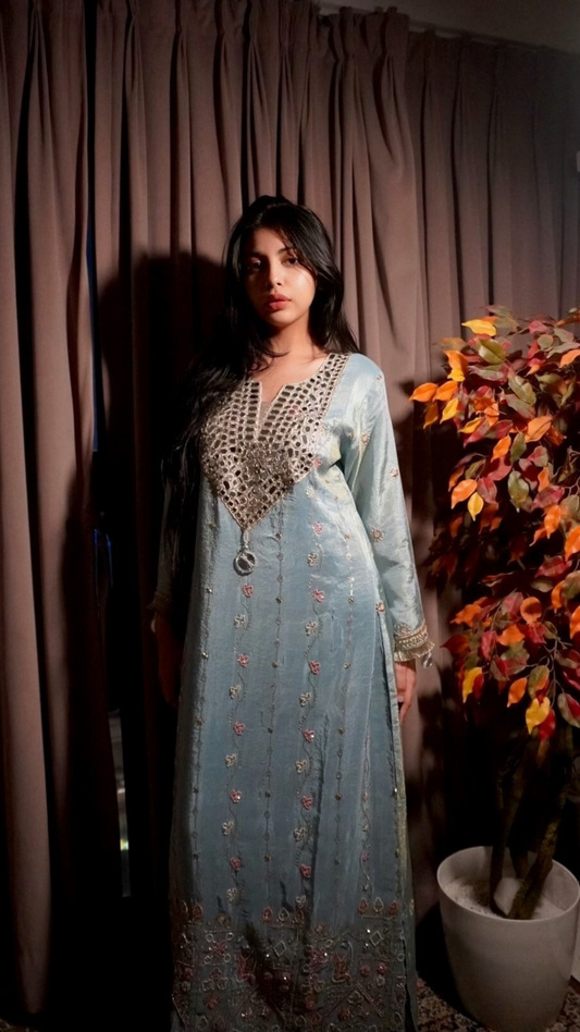 Zara long kaftan dress