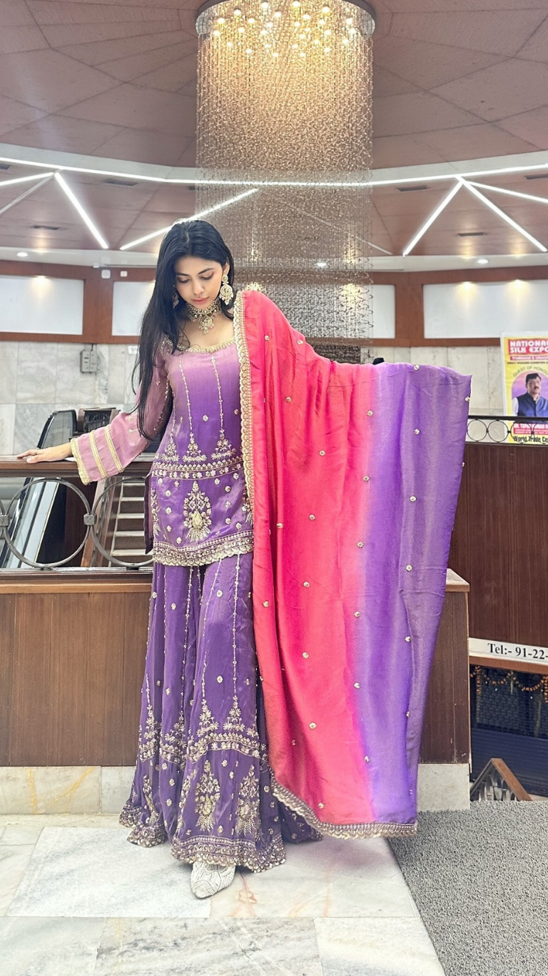 Noorani sharara set