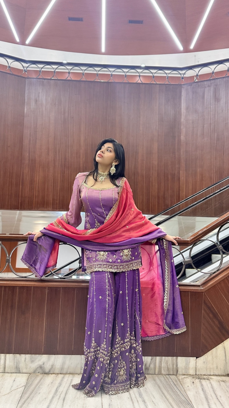 Noorani sharara set