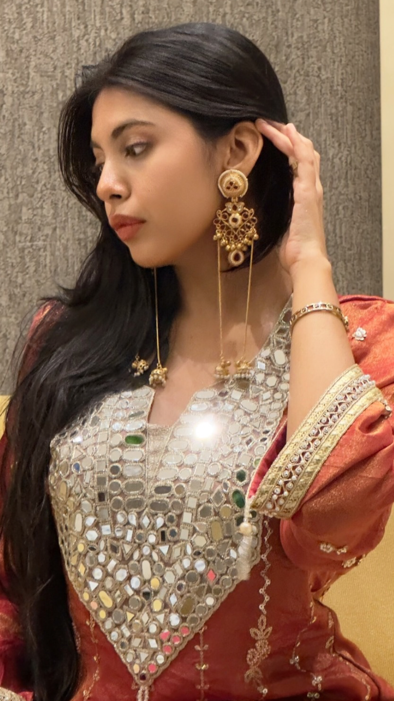 Zara long kaftan dress