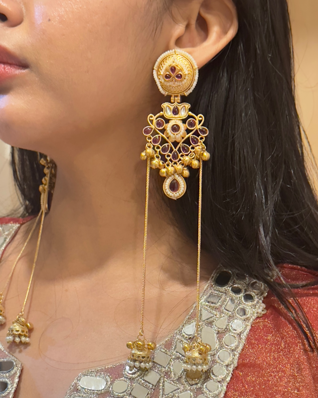 Kashmiri earrings