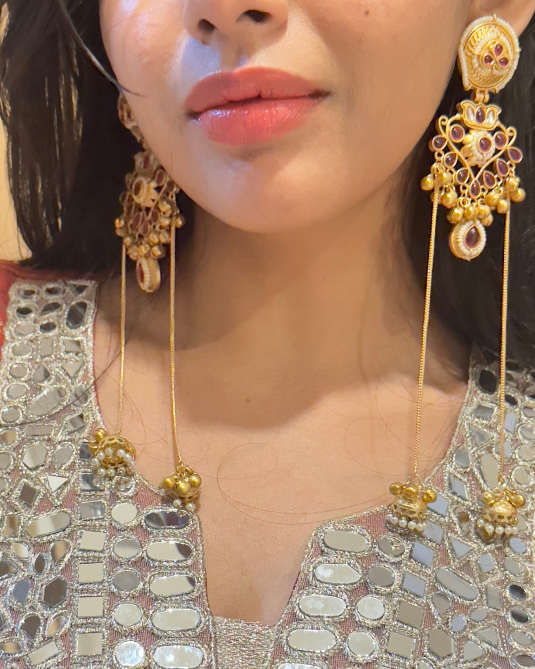 Kashmiri earrings