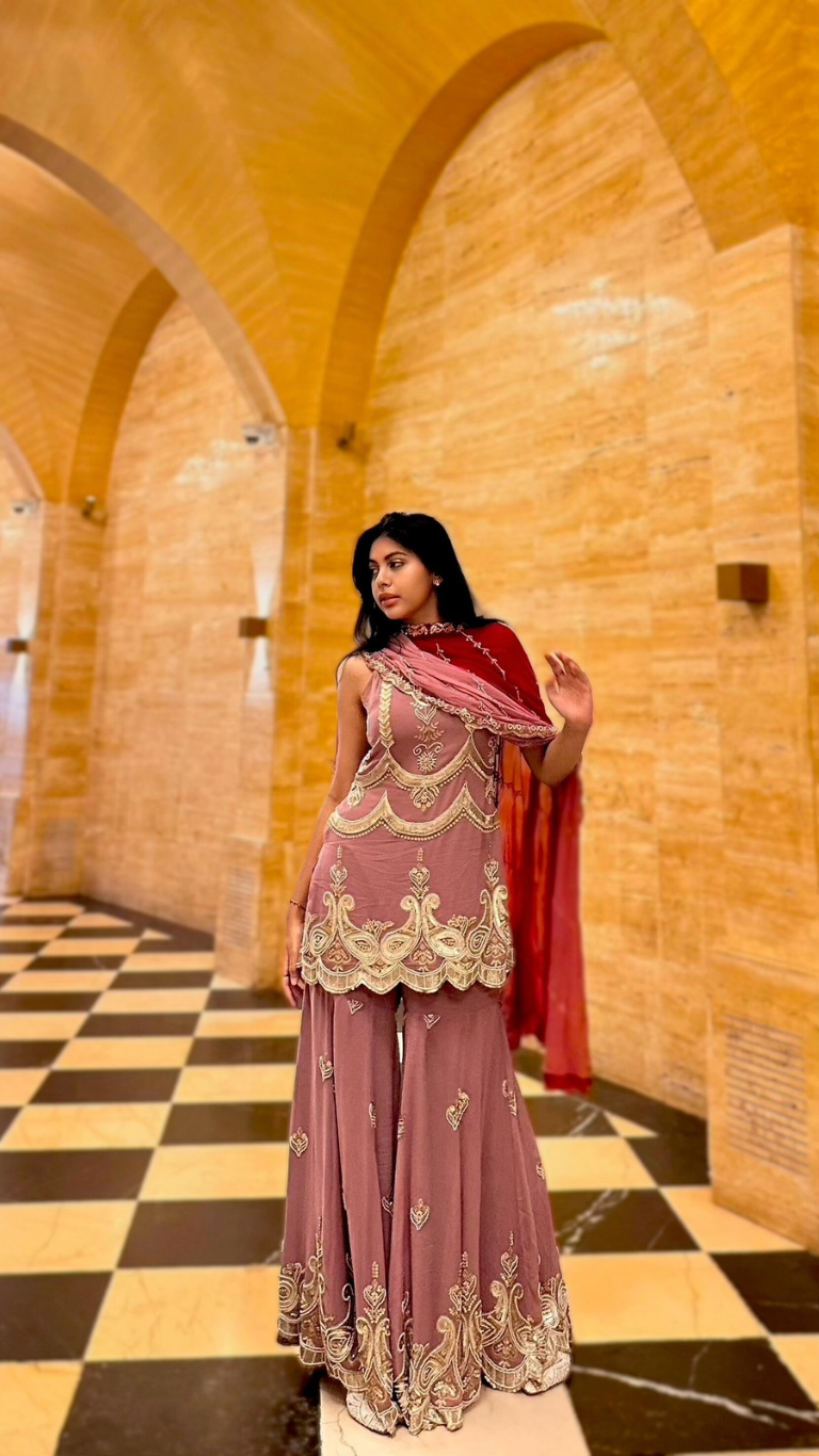 Heer sharara set