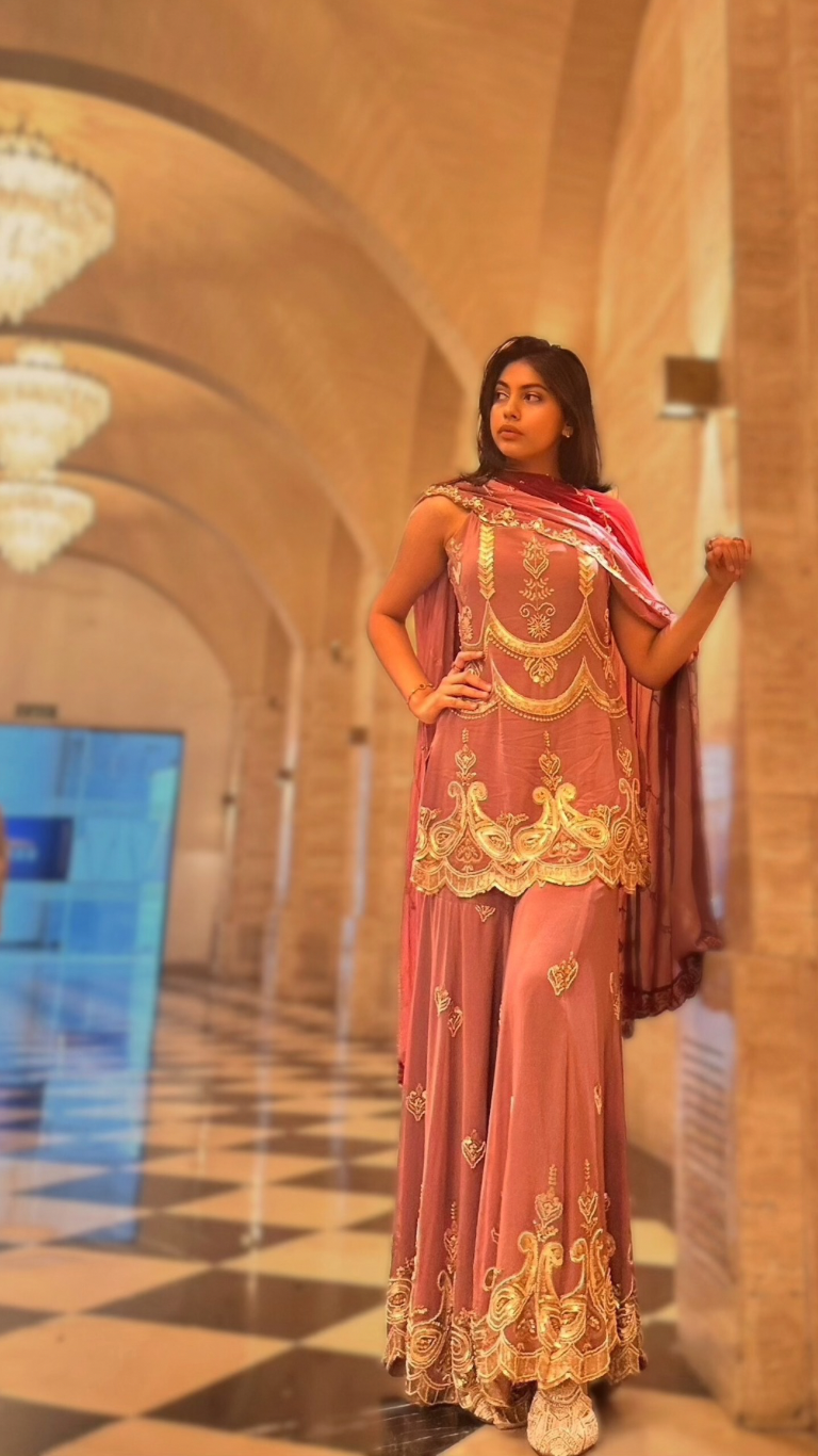 Heer sharara set