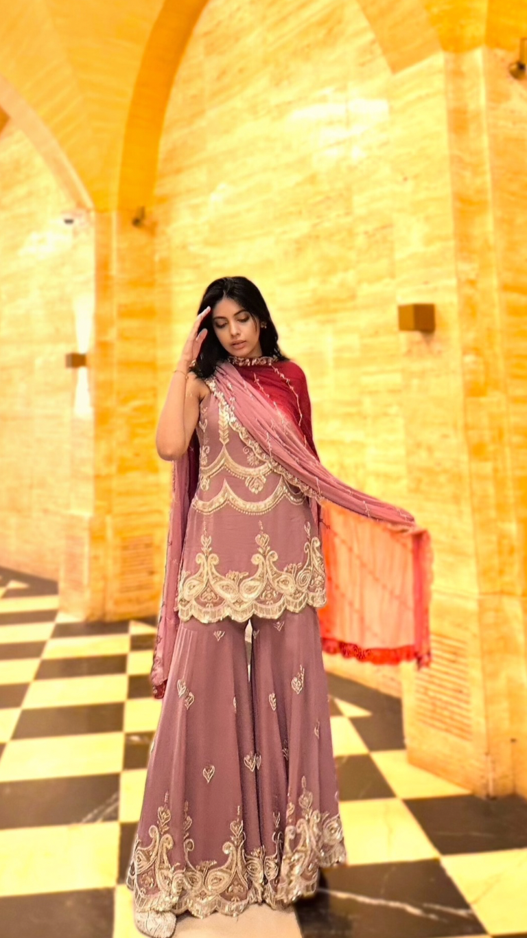 Heer sharara set
