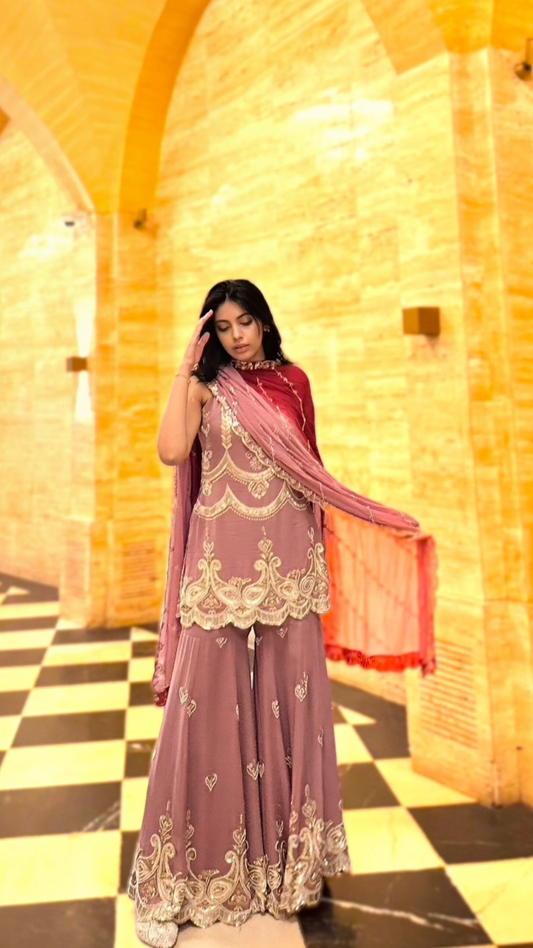 Heer sharara set